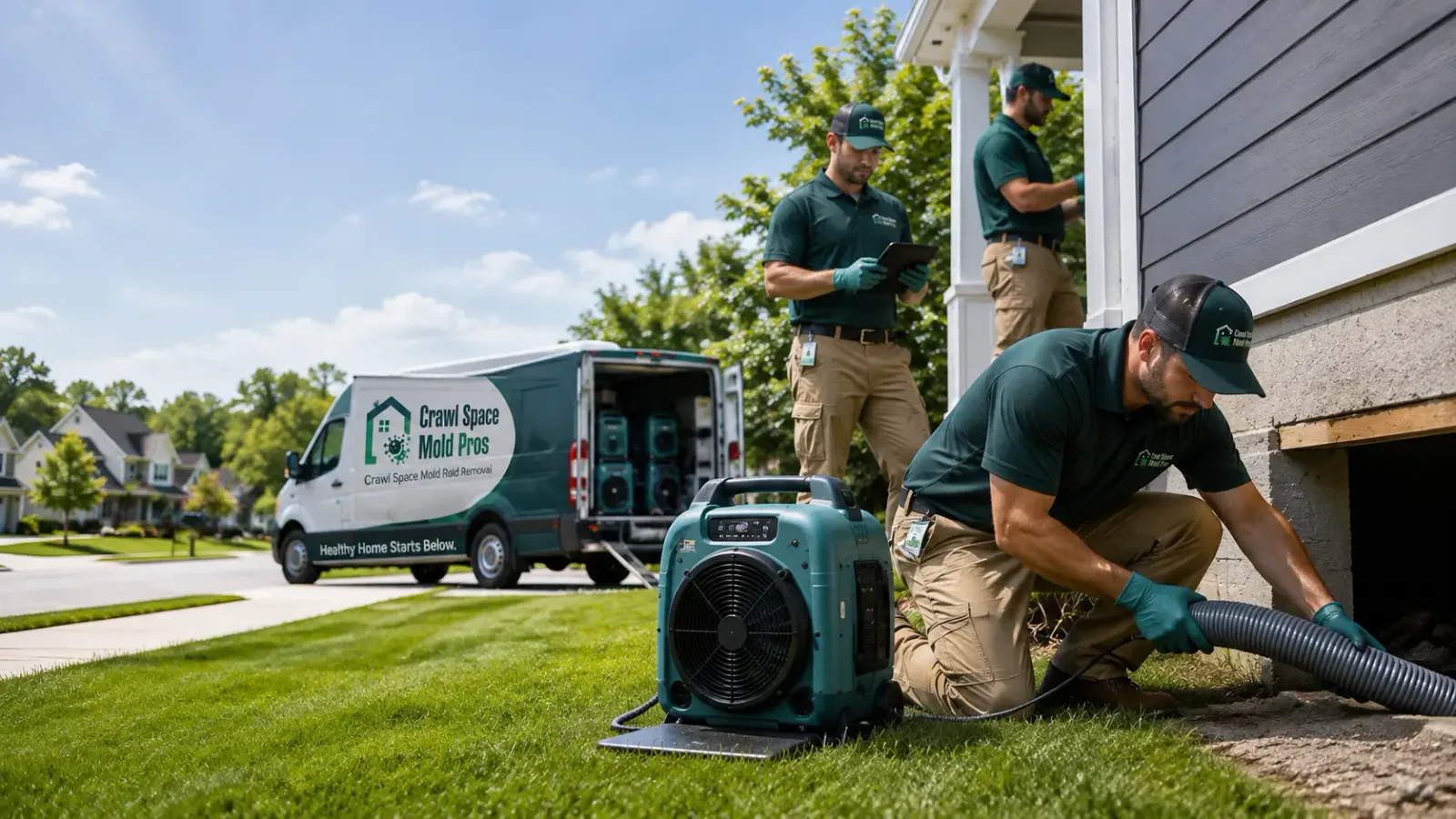 Crawl Space Mold Removal in Norman, NC